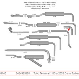 TB1140 - SAIDA FINAL 3" CURTA