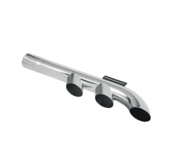 TB1172 - SAIDA FINAL CROMADA 4" (900MM) 03 SAIDAS