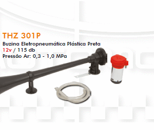 THZ301P - BUZINA ELETROPNEUMATICA 12 VTS