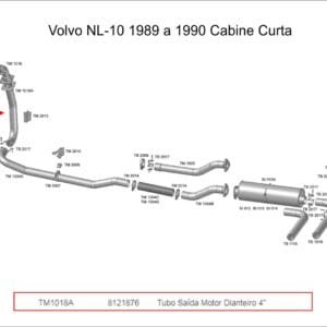 TM1018A - SAIDA MOTOR DIANTEIRO 4"