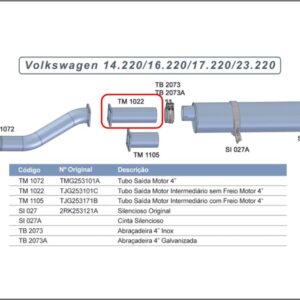TM1022 - INTERM SEM FREIO MOTOR MAIOR 320MM