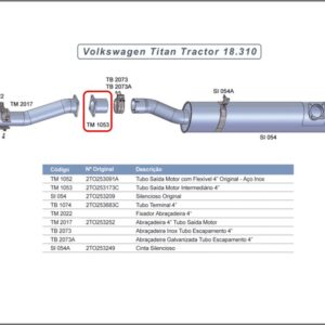TM1053 - INTERM SEM FREIO MOTOR MENOR