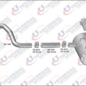 TM1067 - SAIDA MOTOR MB 1938S ATE 2002