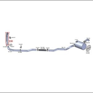 TM1069 - SAIDA MOTOR VOLVO EDC 96/97 4,5"