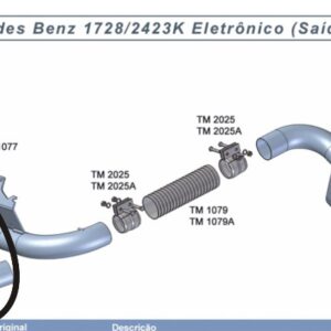 TM1120 - SAIDA MOTOR MB 1728/2423K APOS 2005