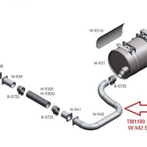 TM1180 - INTERM CURVO VW WORKER 26.260E / 31.260E