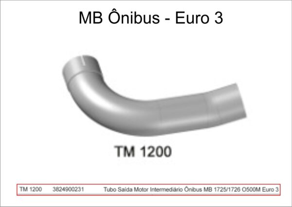 TM1200 - SAIDA MOTOR MB ONIBUS - EURO 3