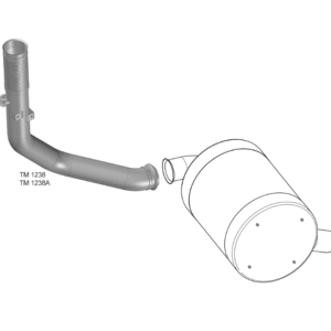 TM1238 - SAIDA MOTOR IVECO HI-WAY INOX