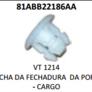 VT1214 - PRESILHA TRAVA VARAO FECHADURA PORTA CARGO GI