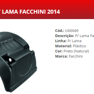 U60049 - PARALAMA BI-TREM FACCHINI 2009 A 2014