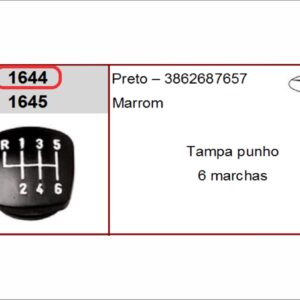 VL1644 - TAMPA BOLA 6 MACHA RE FRENTE..