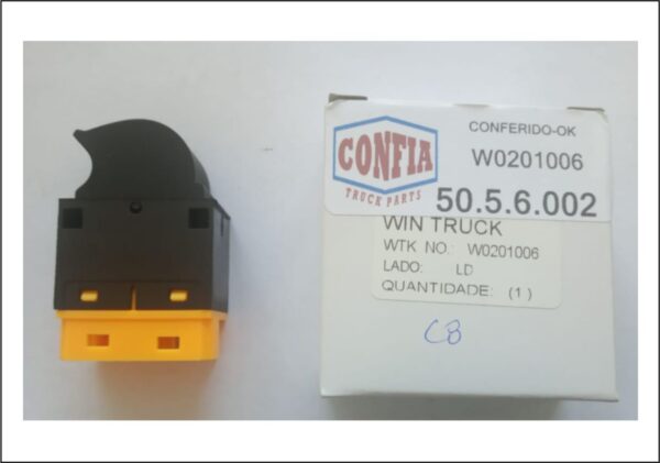 W0201006 - INTERRUPTOR VIDRO ELET IVECO DIR