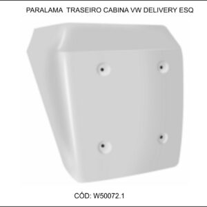 W50072.1 - PARALAMA CABINE TRASEIRO VW DELIVERY ESQ
