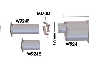 W924F - INTERM SEM FREIO MOTOR MAIOR 320MM