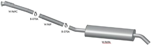 W969A - SILENC VW DELIVERY 8.150