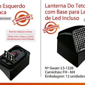 LS-1226 - LANTERNA CORUJINHA VOLVO NL EDC FH ATE 2009 LED LD