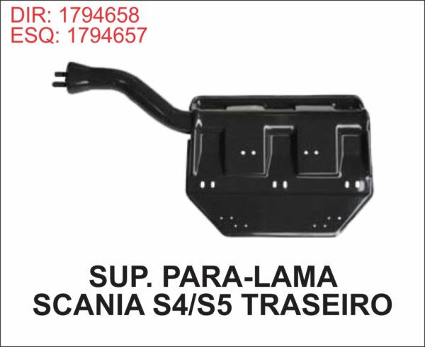 CL447 - SUP PARALAMA SCANIA S4 / S5 TRASEIRO LD