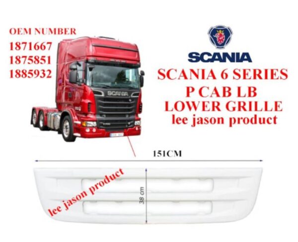 CP10411 - GRADE SCANIA S6 INFERIOR SEM TELA SMC 38 CM 106