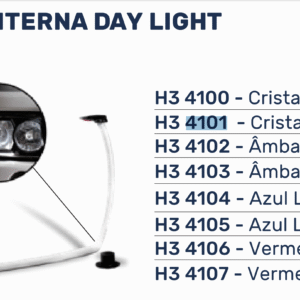 H34100 - DAY LIGHT P/ FAROL SCANIA S6 CRISTAL LD