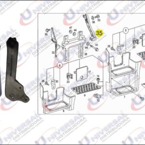 AD-2024 - SUP ESTRIBO J TRASEIRO AXOR LD