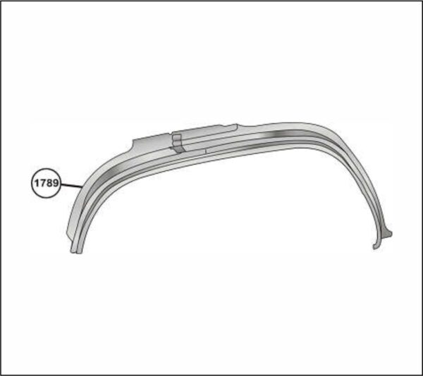 AM1789E - CURVAO PARALAMA INF MB HPN 709 710 912 914 LE