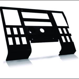AP520 - MOLDURA CENTRAL PAINEL CARGO GI 2000- PRETO