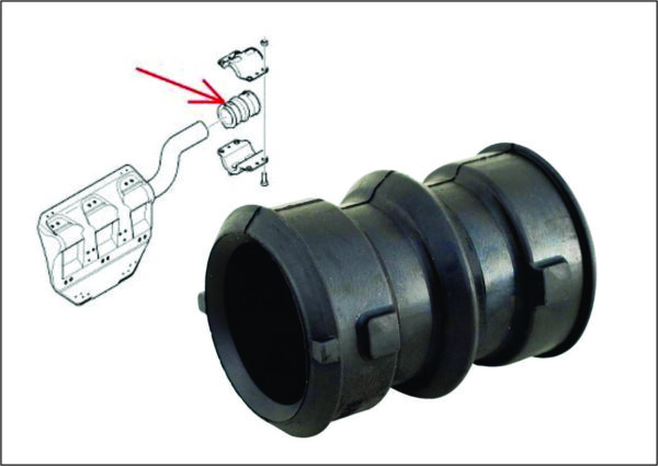 JCR-23216 - BORRACHA SUP PARALAMA SCANIA S4/S5