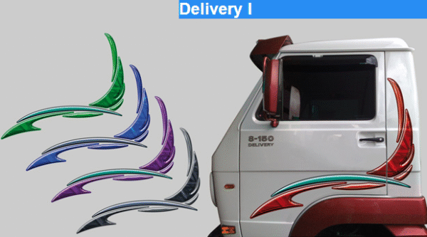 PL0866 - FAIXA LATERAL VW DELIVERY I GRAFITE
