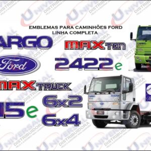 VL4100 - EMBLEMA ACETINADO CARGO 6X2