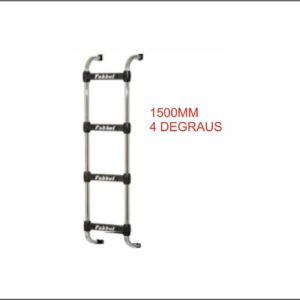 EC014 - ESCADA 1938L/BICUDO (1500MM/4DEGRAUS) CROMADA