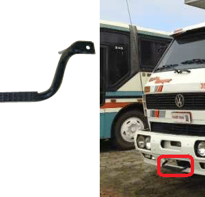 MD1172 - ESTRIBO PARACHOQUE VW PESADO ATE 99