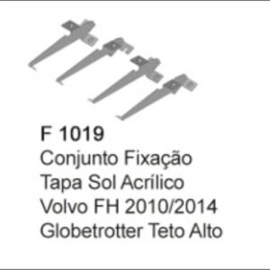 F1019 - SUP TAPA SOL VOLVO FH 2010/2014 TETO ALTO