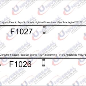 F1027 - SUP TAPASOL SCANIA P/G/R HIGHLINE/STREAMLINE 2014/2018