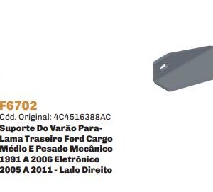 F6702 - SUP DO VARAO PARALAMA TRASEIRO CARGO GI LD