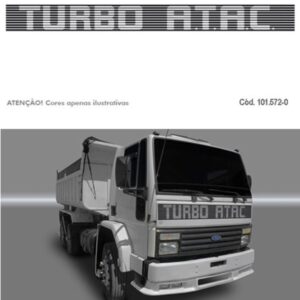 101.572-0 - FAIXA LATERAL F/CARGO PRETO TURBO A.T.A.C