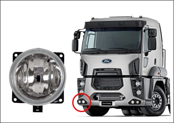FD264 - FAROL AUX / NEBLINA CARGO 2013....