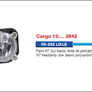 FD203LD - FAROL PRINC CARGO GII BAIXO LD