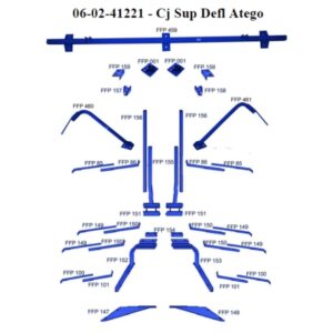 FP4013 - DEFLETOR BAU COMP MB ATEGO C/ SIMPLES