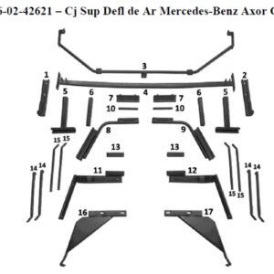 FP17137 - DEFLETOR BAU COMP MB AXOR C/ ALTA