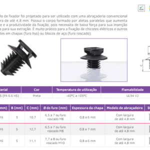 FP6L7015NYPR100 - PRESILHA ABRACADEIRA FITA