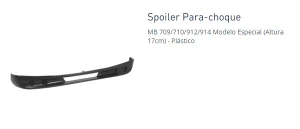 FS063AB - SPOILER MB 709/710