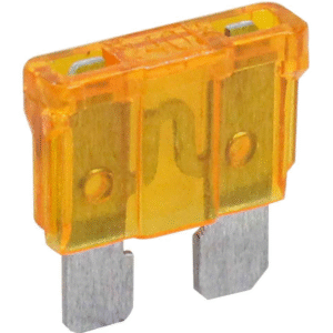 R520.115 - FUSIVEL DE LAMINA 40 AMP. - C/10 PCS LARANJA