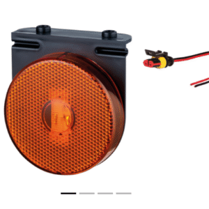 L31110AM - LANTERNA LATERAL RED 85 MM LED C/SUP PL REMOVIVEL C/CONECTOR AM
