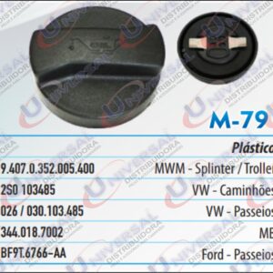 M-79 - TAMPA OLEO VW/FORD/GM/MB/TOYOTA/SC
