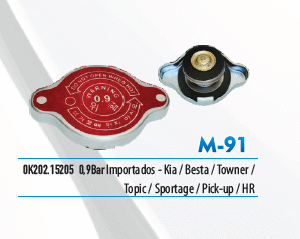 M-91 - TAMPA RADIADOR KIA/ HR/ TOWNER