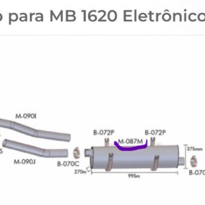 M087M - SILENCIOSO MB 1620 ELETRONICO 3,5"