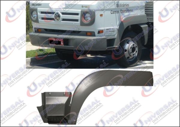W50090.1 - PARALAMA ESTRIBO CABINE VW DELIVERY ABS LE