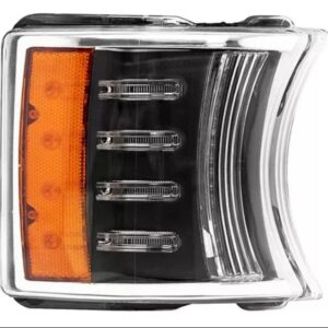 PU-1475 - LANTERNA SETA SCANIA S6 LED PGR MASCARA NEGRA