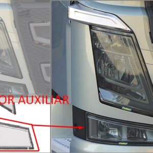PFA053 - PROT FAROL AUXILIAR ACRILICO VOLVO FH 2015/2016