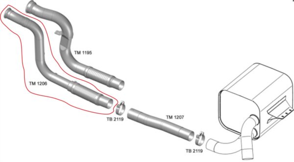TM1206 - SAIDA MOTOR ATRON 1319